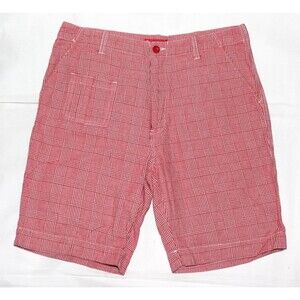 Supreme Plaid Chino Shorts Men's Size 32 Casual 2009 Summer Style Streetwear